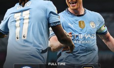 FB官网:曼城1-0狼队：各项赛事迎来9场不败，英超排名已来到第三位